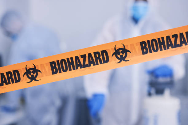 Professional Blood Cleanup technician working in Atlanta, GA